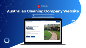 Cleaning Company Websites Bold Label