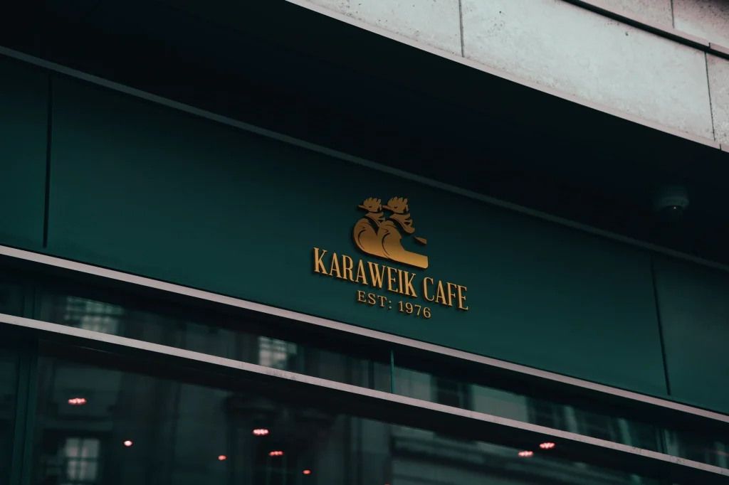 Bold Label Logo Design