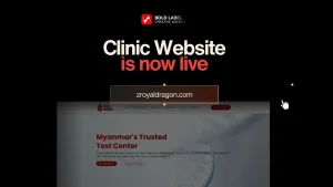 Bold Label Web Design Royal Dragon Clinic Website