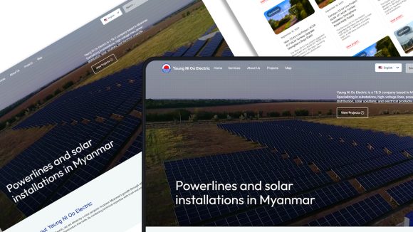 Yaung Ni Oo website design
