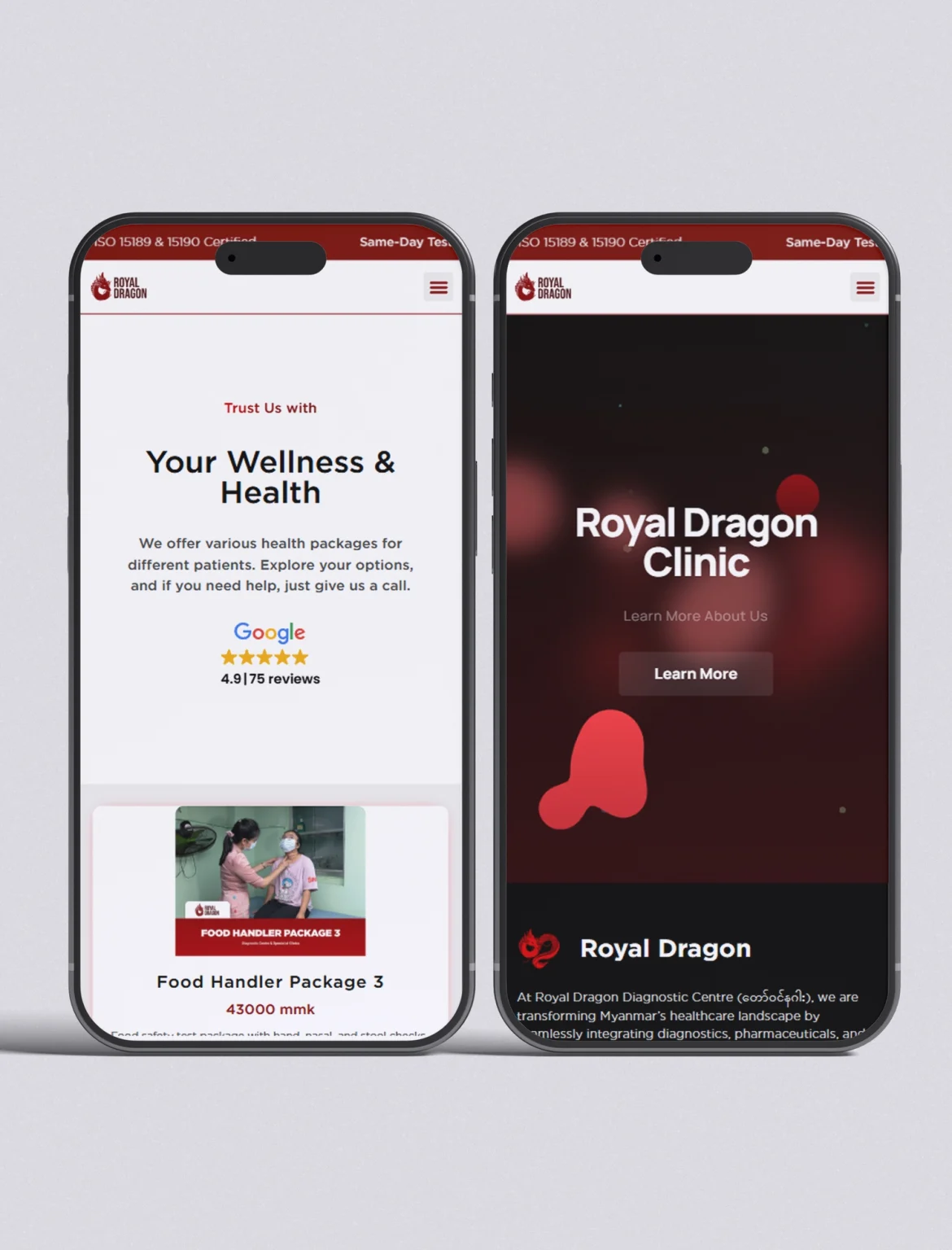 Royal Dragon Website