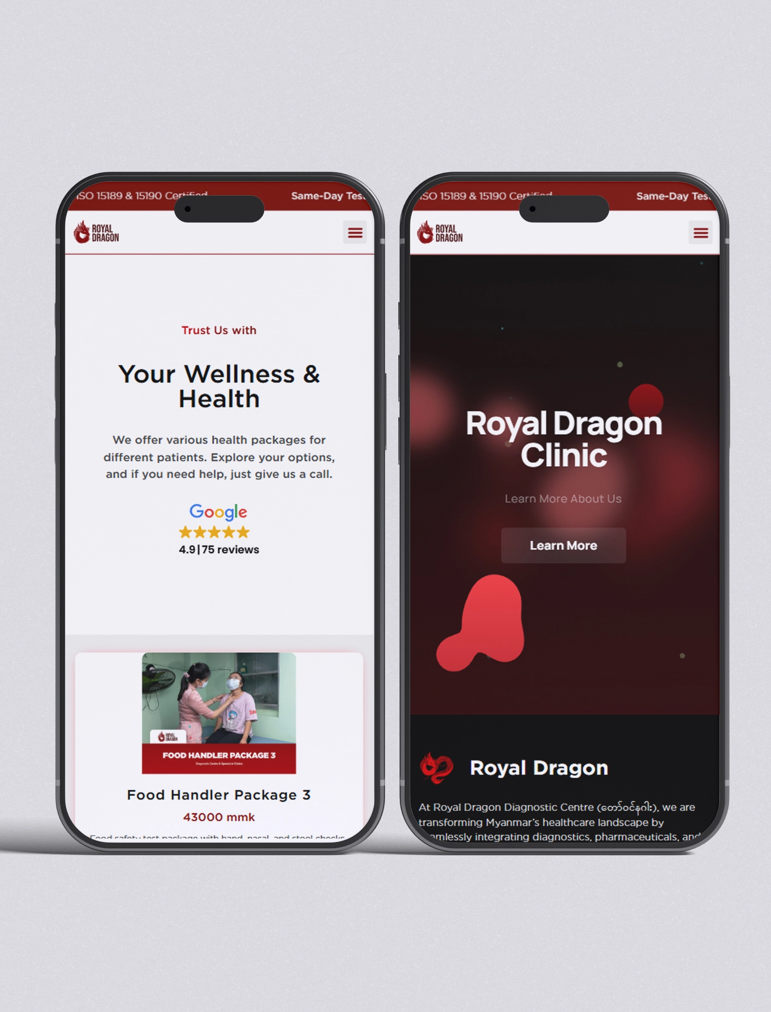 Royal Dragon Website