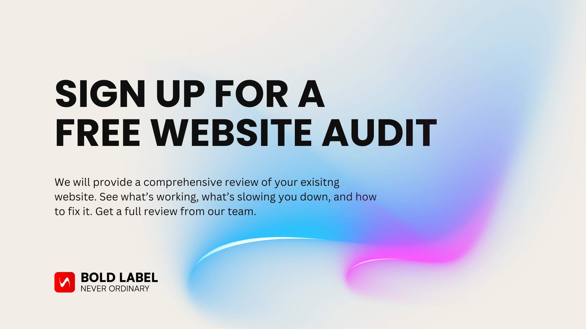 Free Website Audit for Businesses