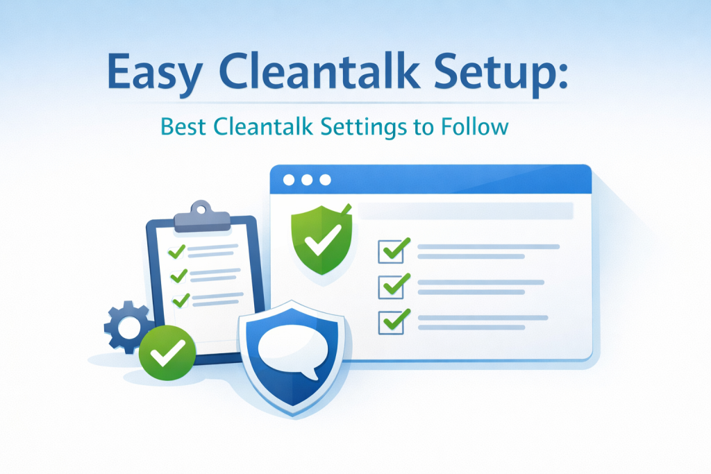 Easy Cleantalk Setup Best Cleantalk settings to follow
