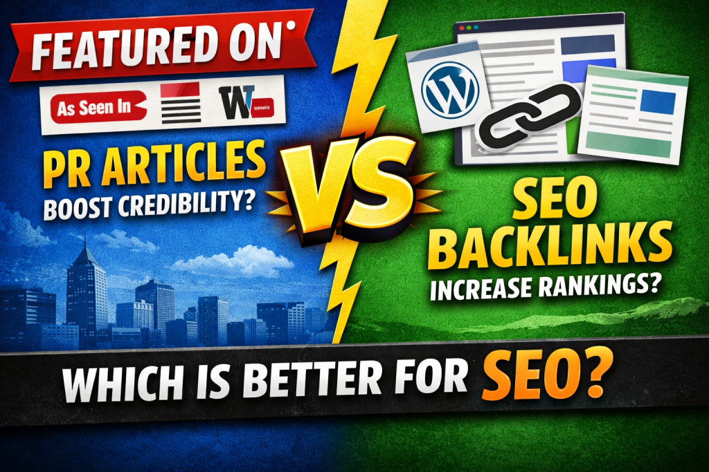 PR vs General Backlinks တွင် အထူးဖော်ပြထားသည် တကယ့် SEO အမြတ်အစွန်းများအတွက် ရင်းနှီးမြှုပ်နှံရမည့်အရာများ