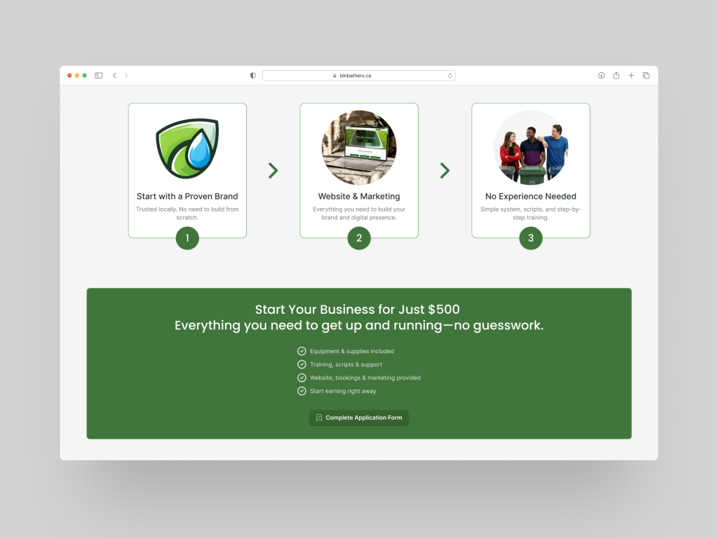 Portfolio mockup