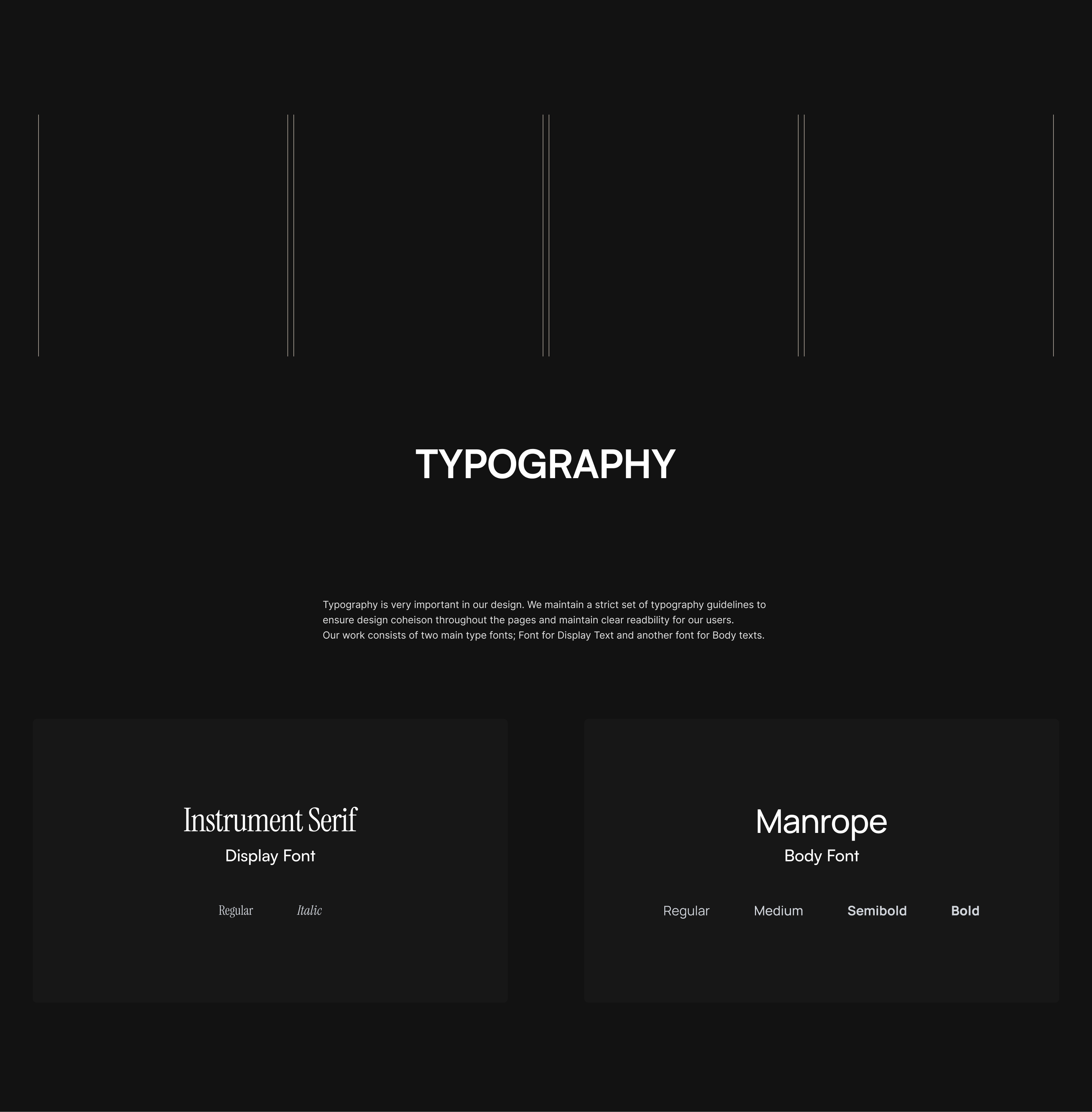 Typography for Great Dane